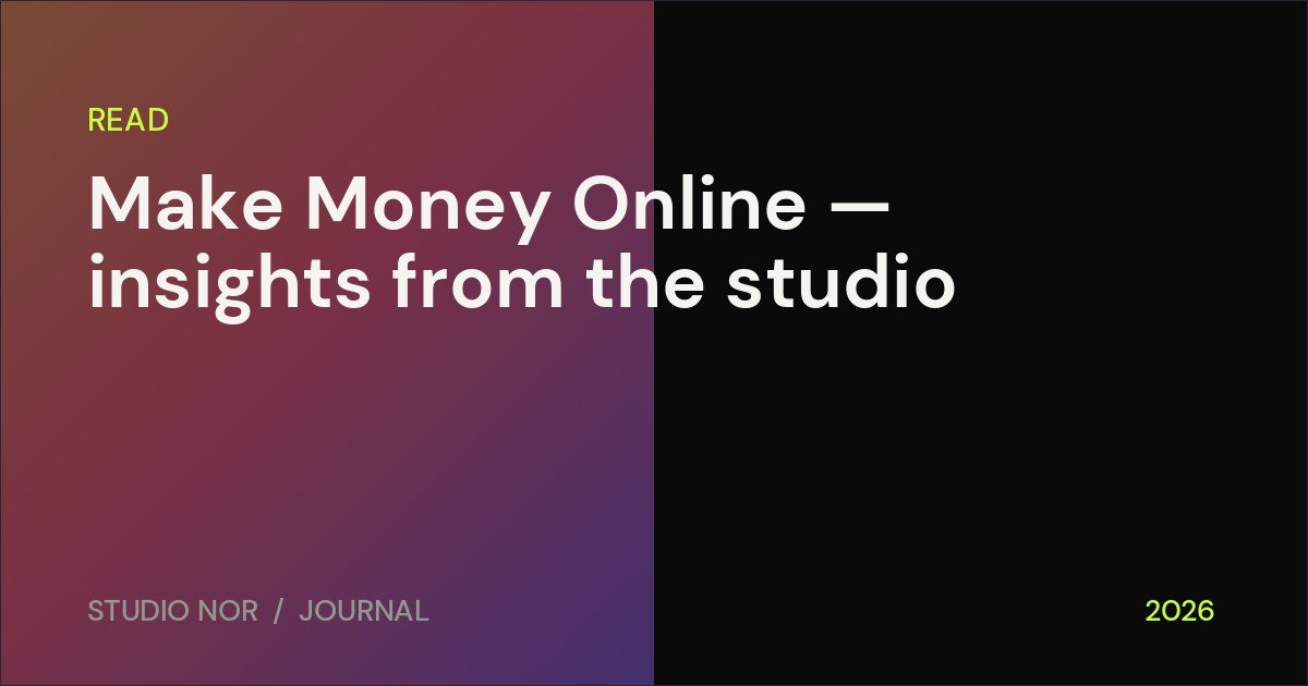 How to Make Money Online: 8 Realistic Paths
